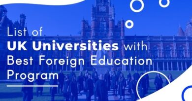 List of UK Universities with Best Foreign Education