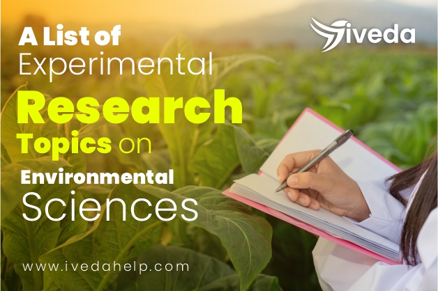 experimental research topics about environment
