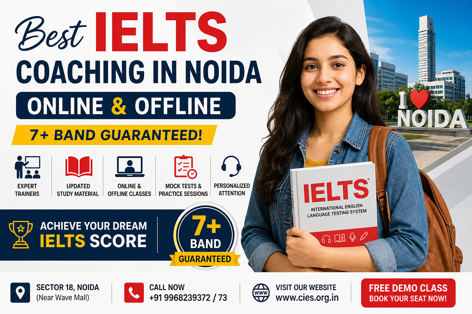 Best IELTS Coaching in Noida: The Ultimate 2026 Guide to Achieving Your Target Band Score