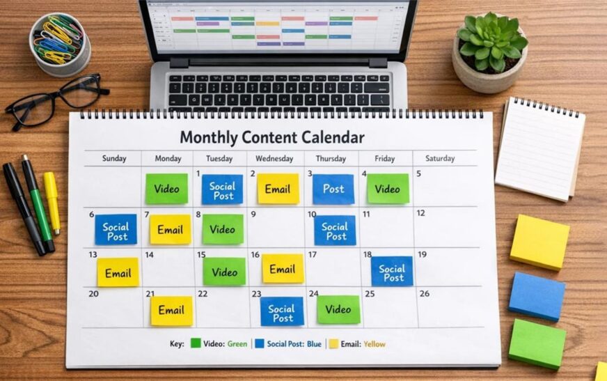 How to Build a Monthly Content Calendar